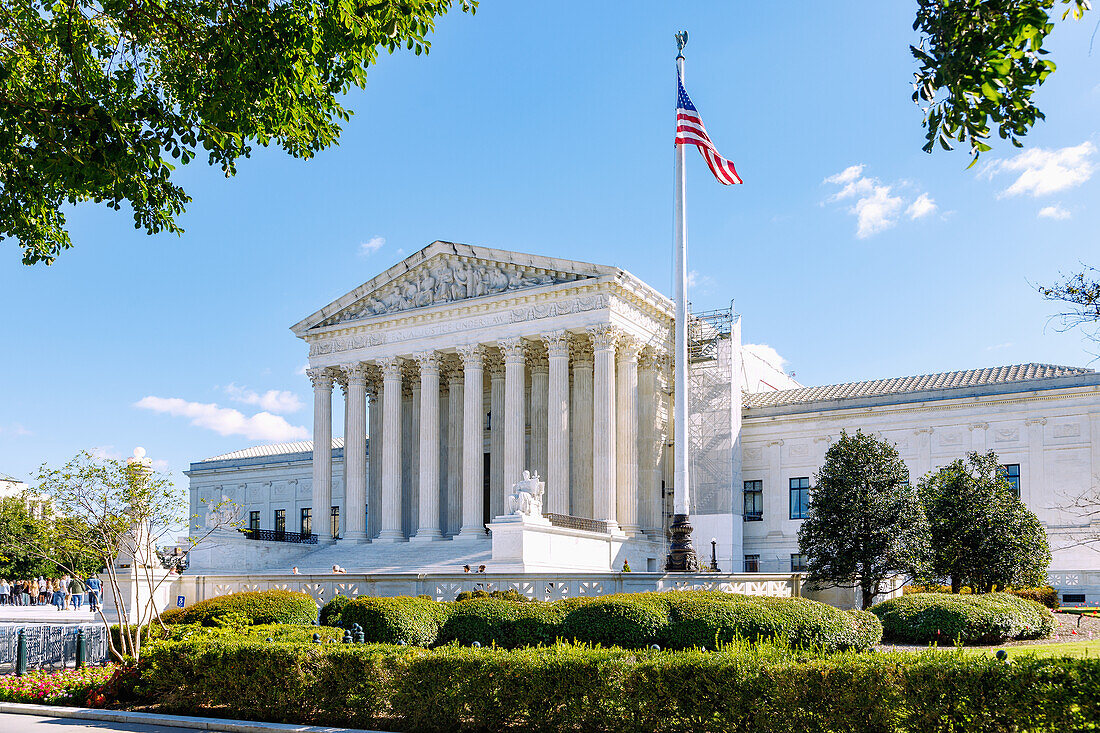  US Supreme Court in Washington DC, District of Columbia, USA 