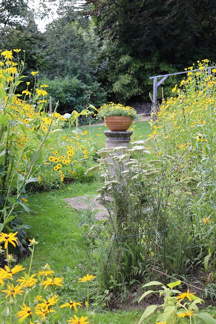  In the garden of Chartwell, Kent, England, Great Britain 