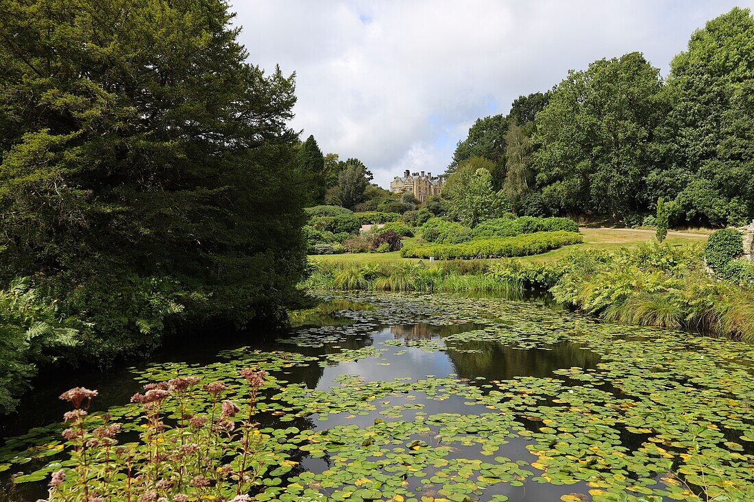 Schloss Sheffield Park House and Gardens, Uckfield, East Sussex, England, Großbritannien