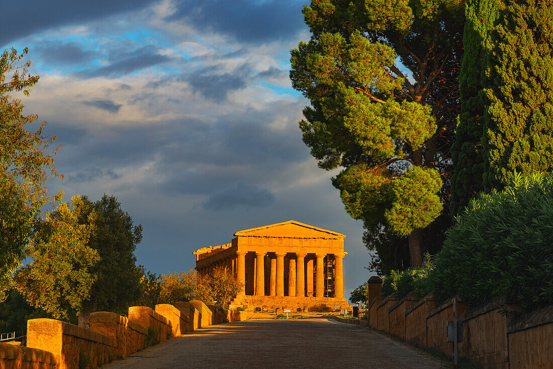  Concordia-Tempel, Tal der Tempel, Agrigent, Sizilien, Italien 