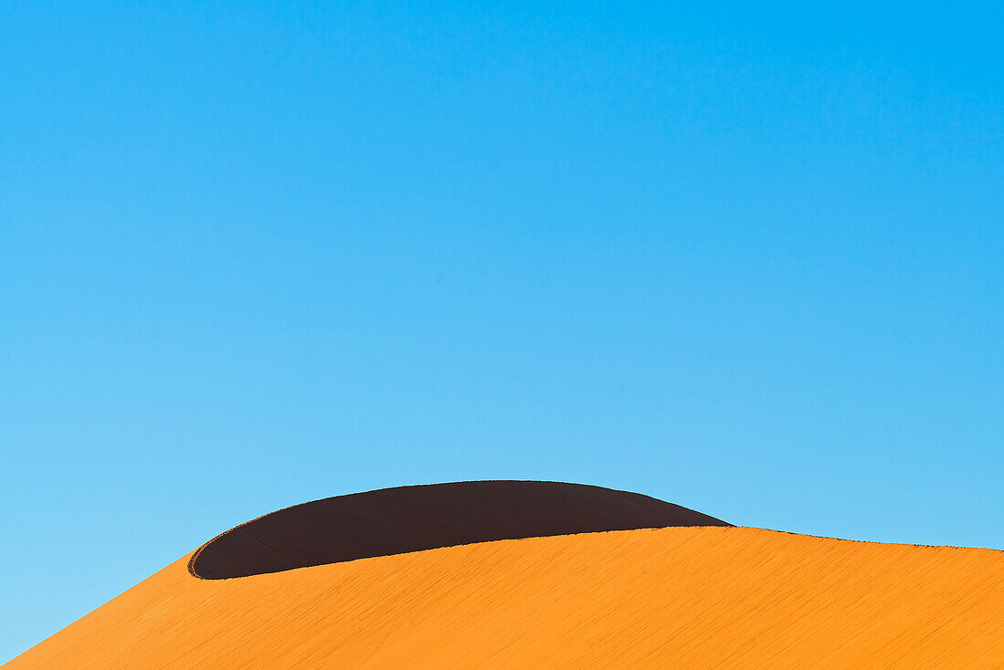 Sanddüne, Sossusvlei, Namib-Naukluft-Nationalpark, Namibia, Afrika