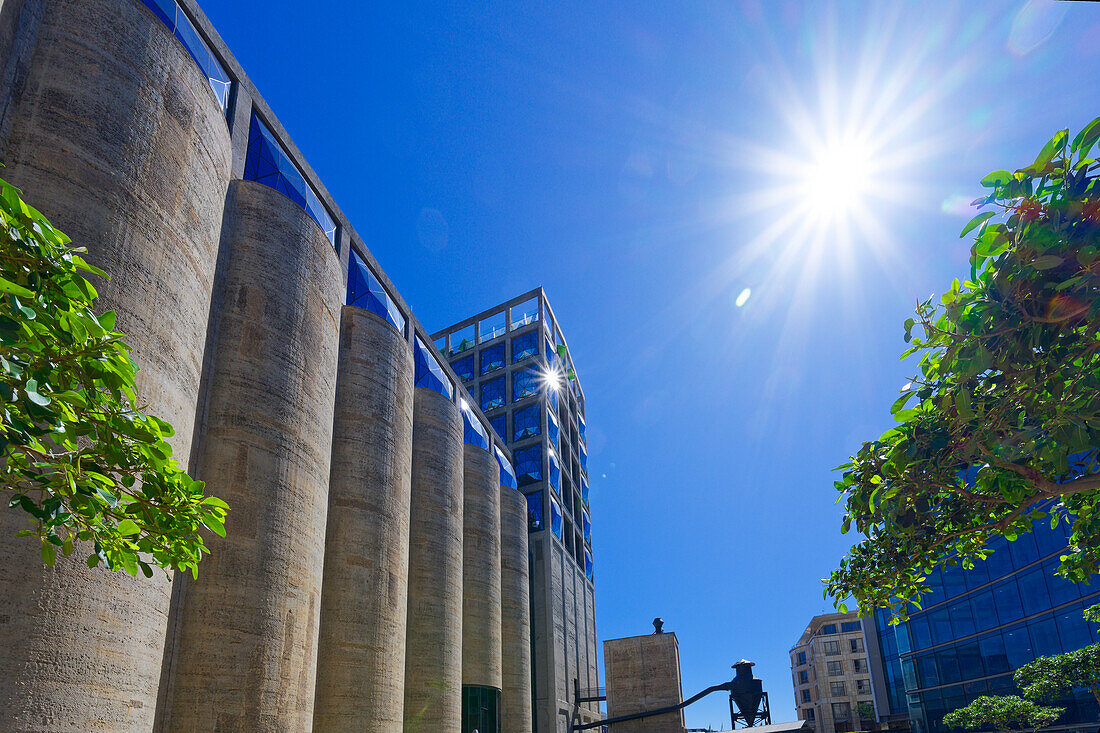 Zeitz Museum of Contemporary Art Africa in einem umgestalteten Getreidesilo, Victoria & Alfred Waterfront, Kapstadt, Südafrika, Afrika