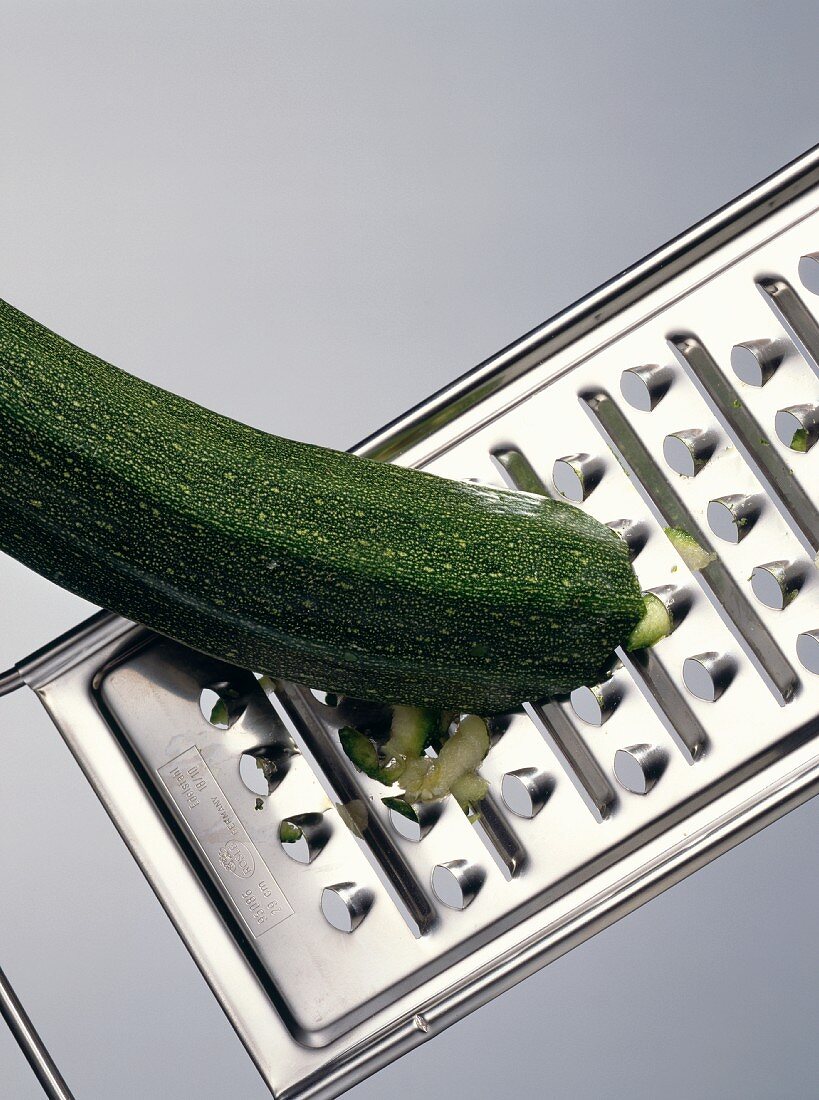 Zucchini with a Grater