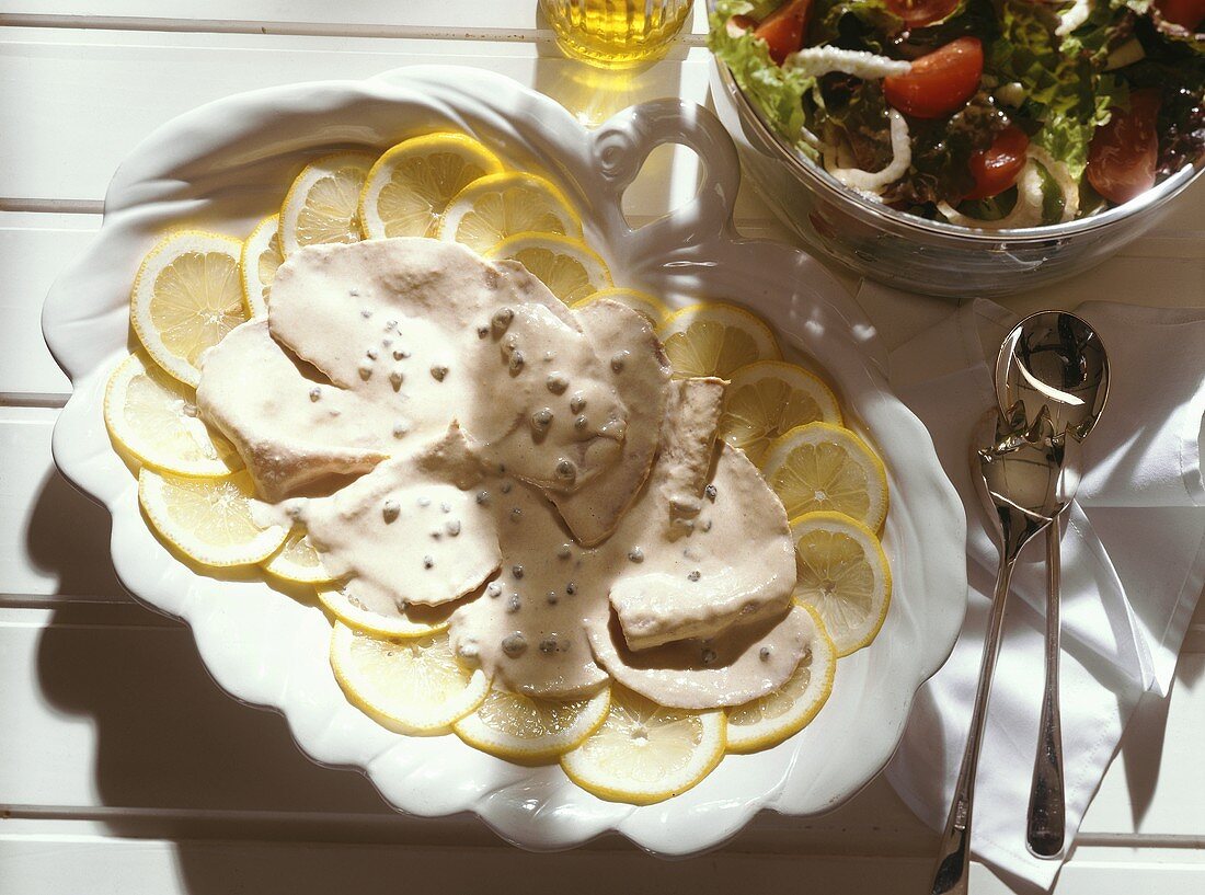 Vitello tonnato (Kalbfleisch mit Thunfischsauce, Italien)