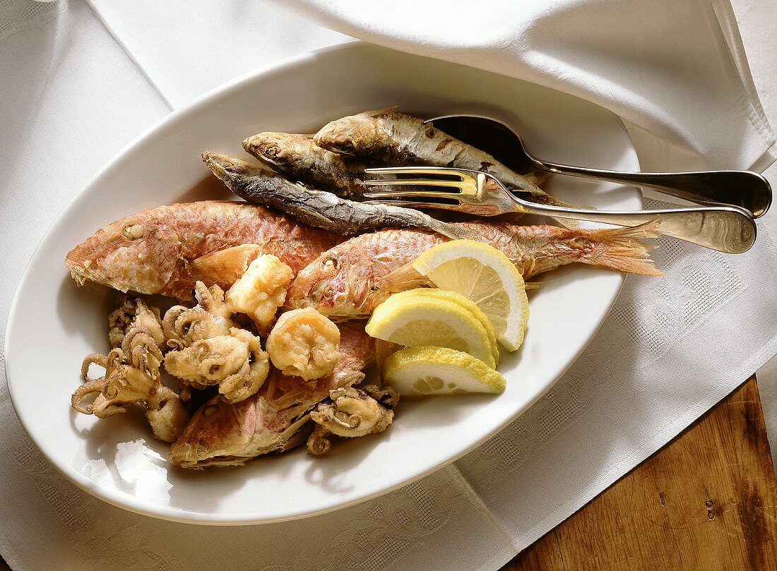 Fritto Misto Recipe for Italian Fried Food Dish