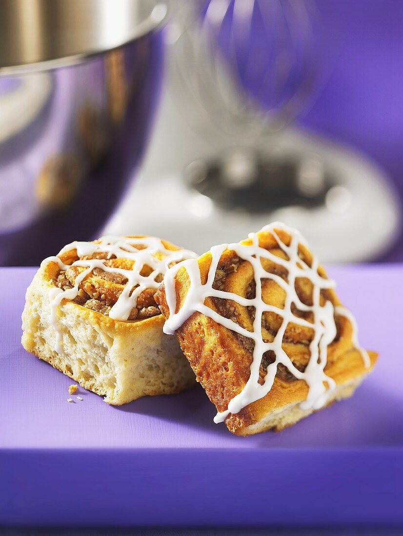 Zimtschnecken mit Zuckerguss