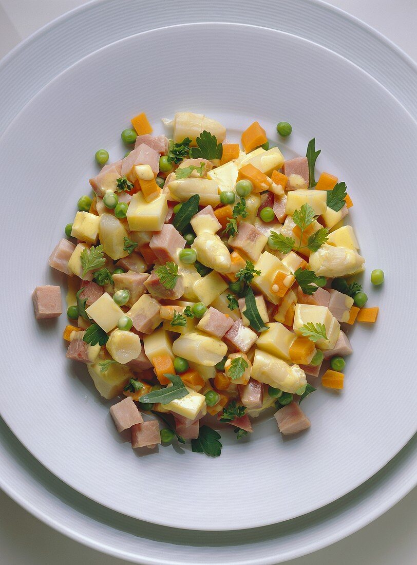 Ham Salad with Cheese