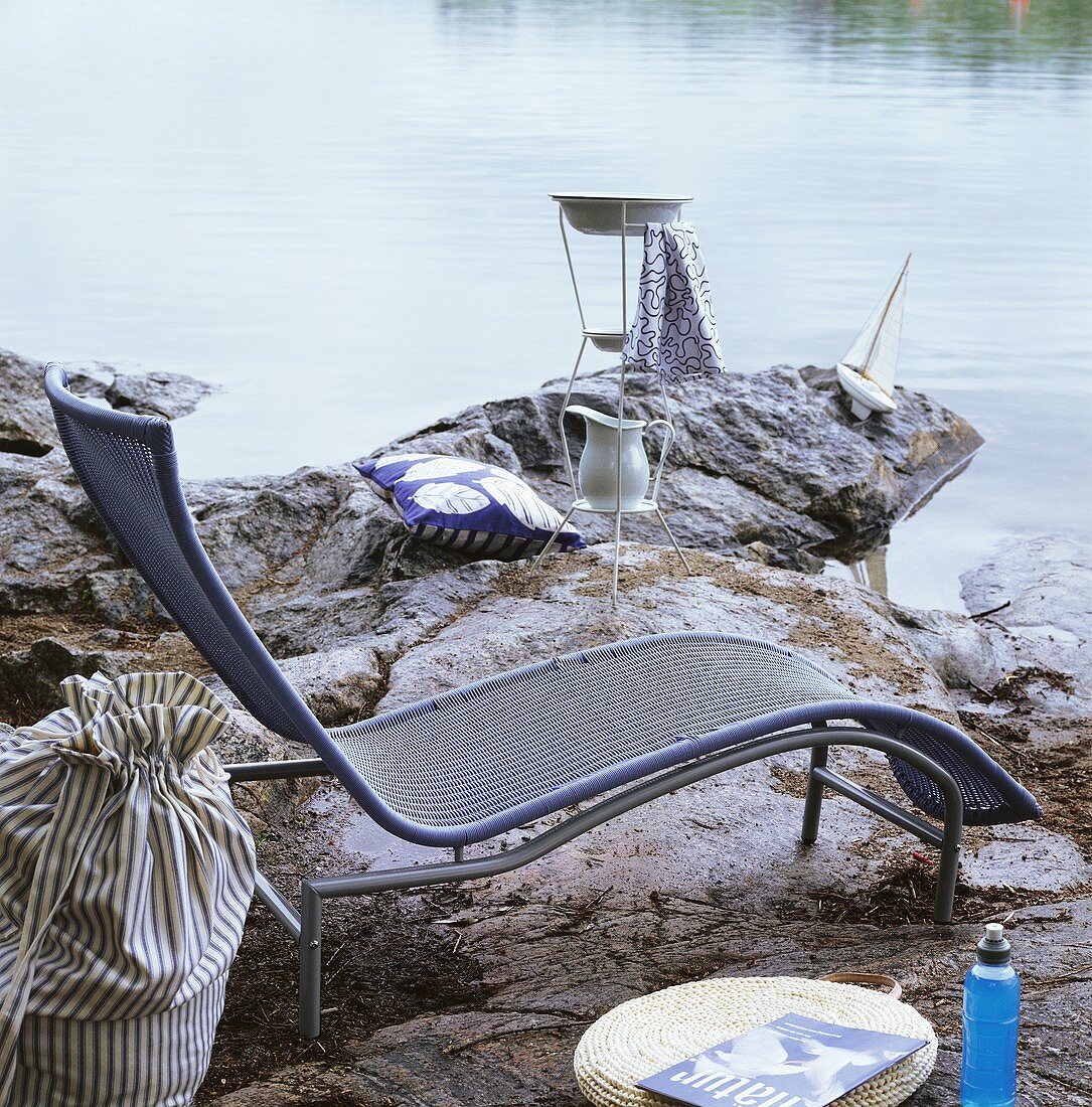 Picknick an einem See