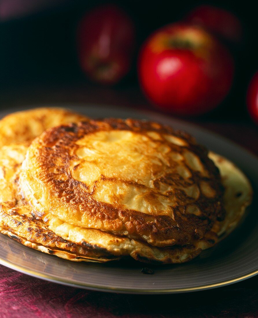 Apfel-Pancake