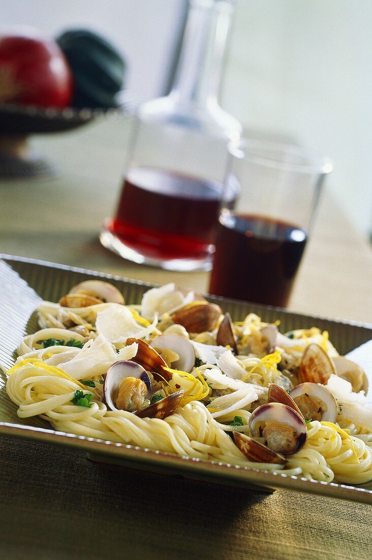 Spaghetti mit Venusmuscheln