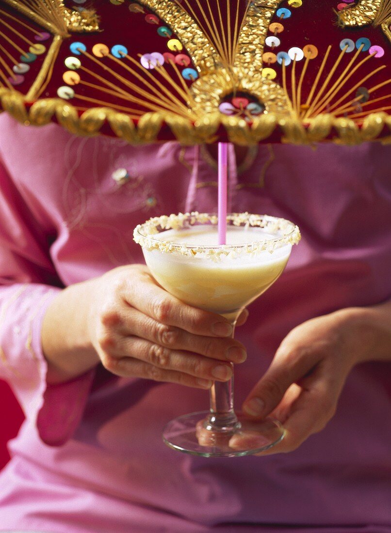 Kokos-Margarita-Cocktail