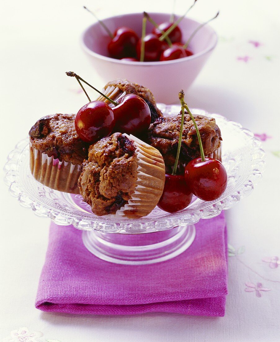 Cherry muffins