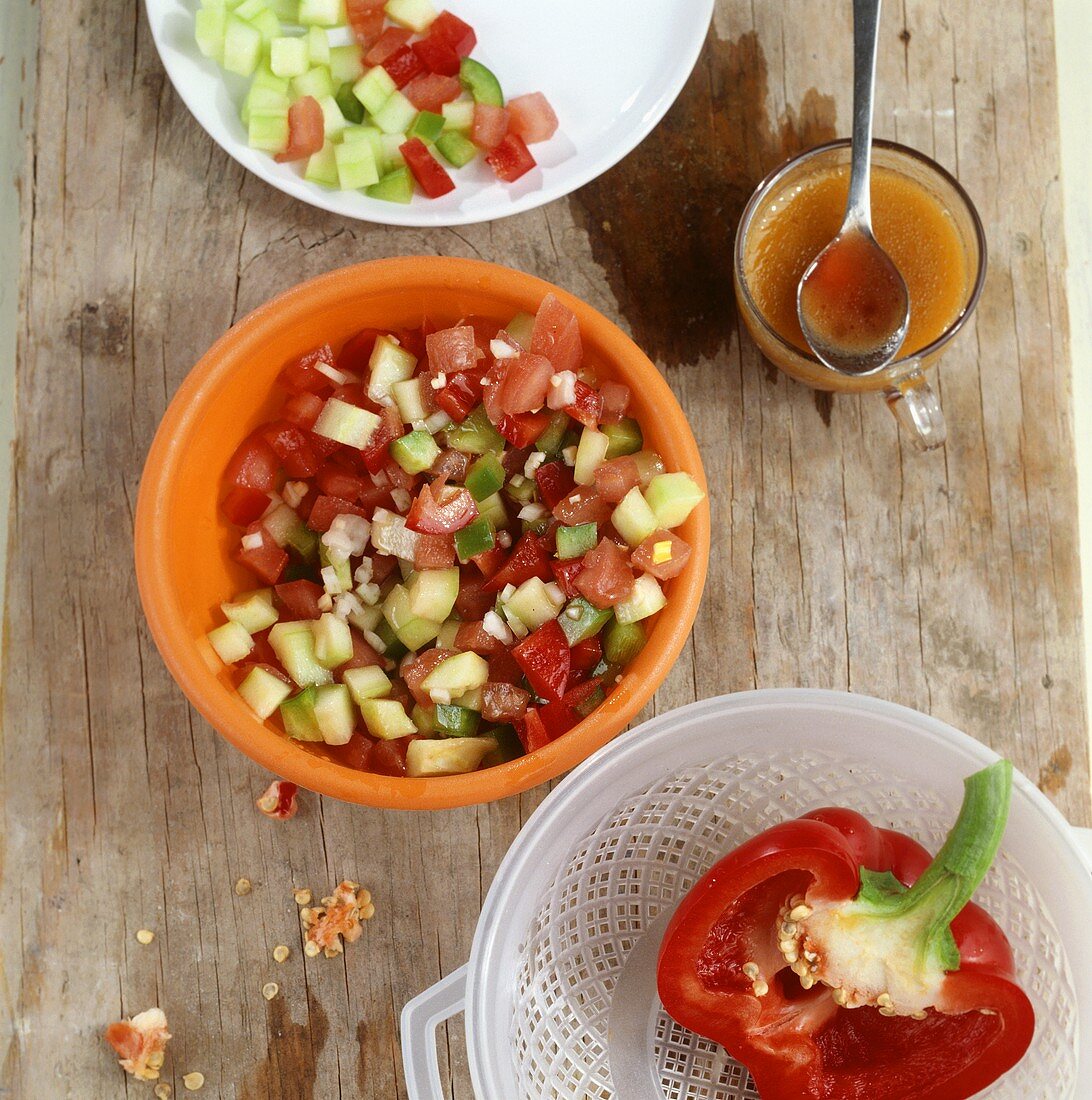 Pipirrana (Spanish summer salad)