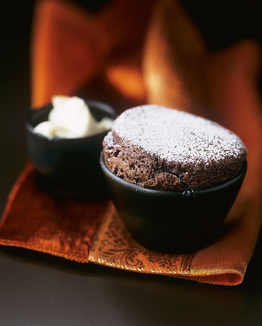 Mocha soufflé