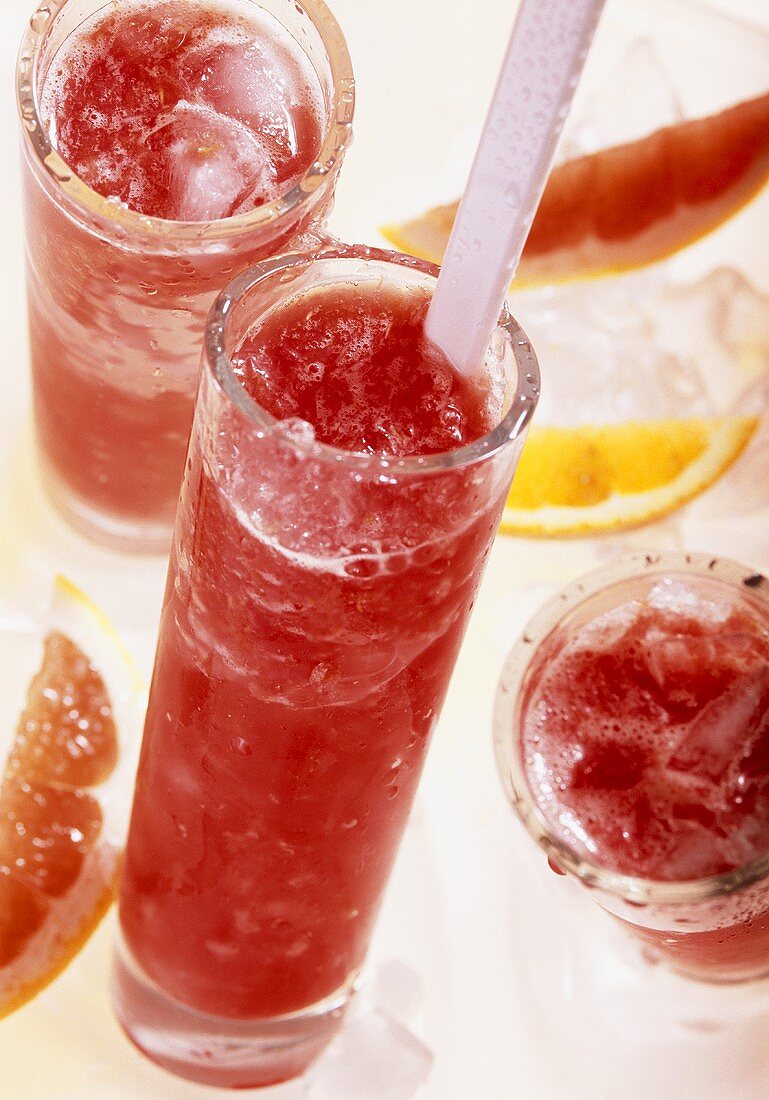 Blood orange drink