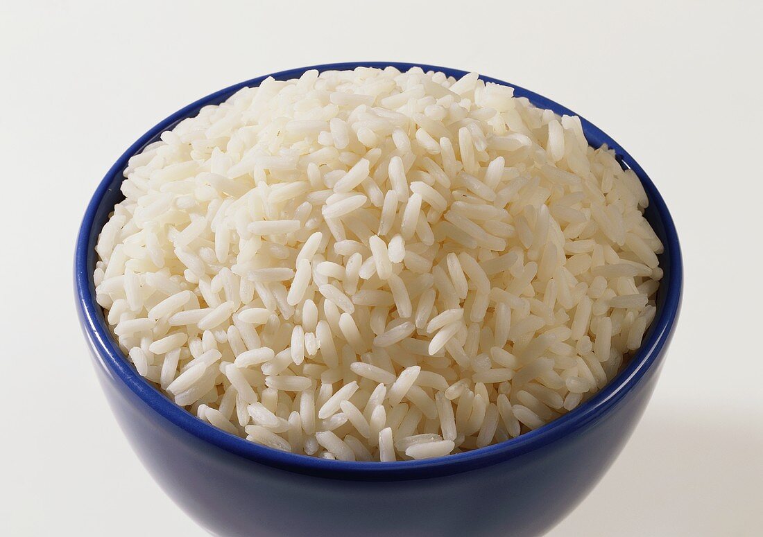 Bowl of boiled rice