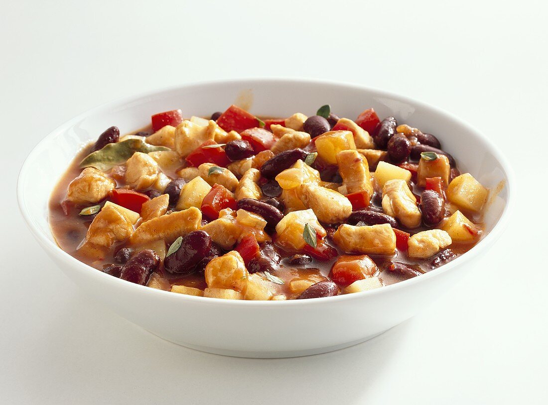 Chili con carne vom Huhn