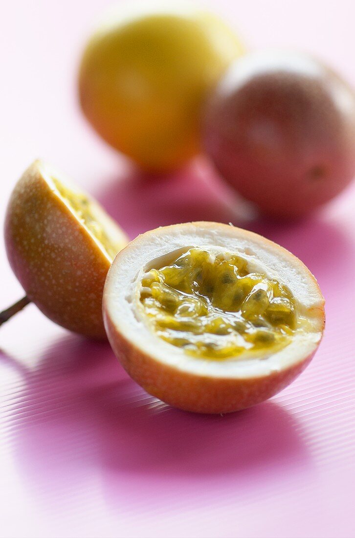 Several passion fruits from Thailand