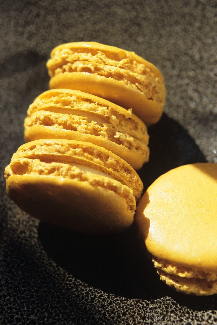 Macarons mit Cremefüllung, Frankreich