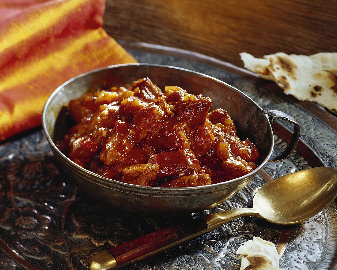 Curry Vindaloo (hot pork curry, India)