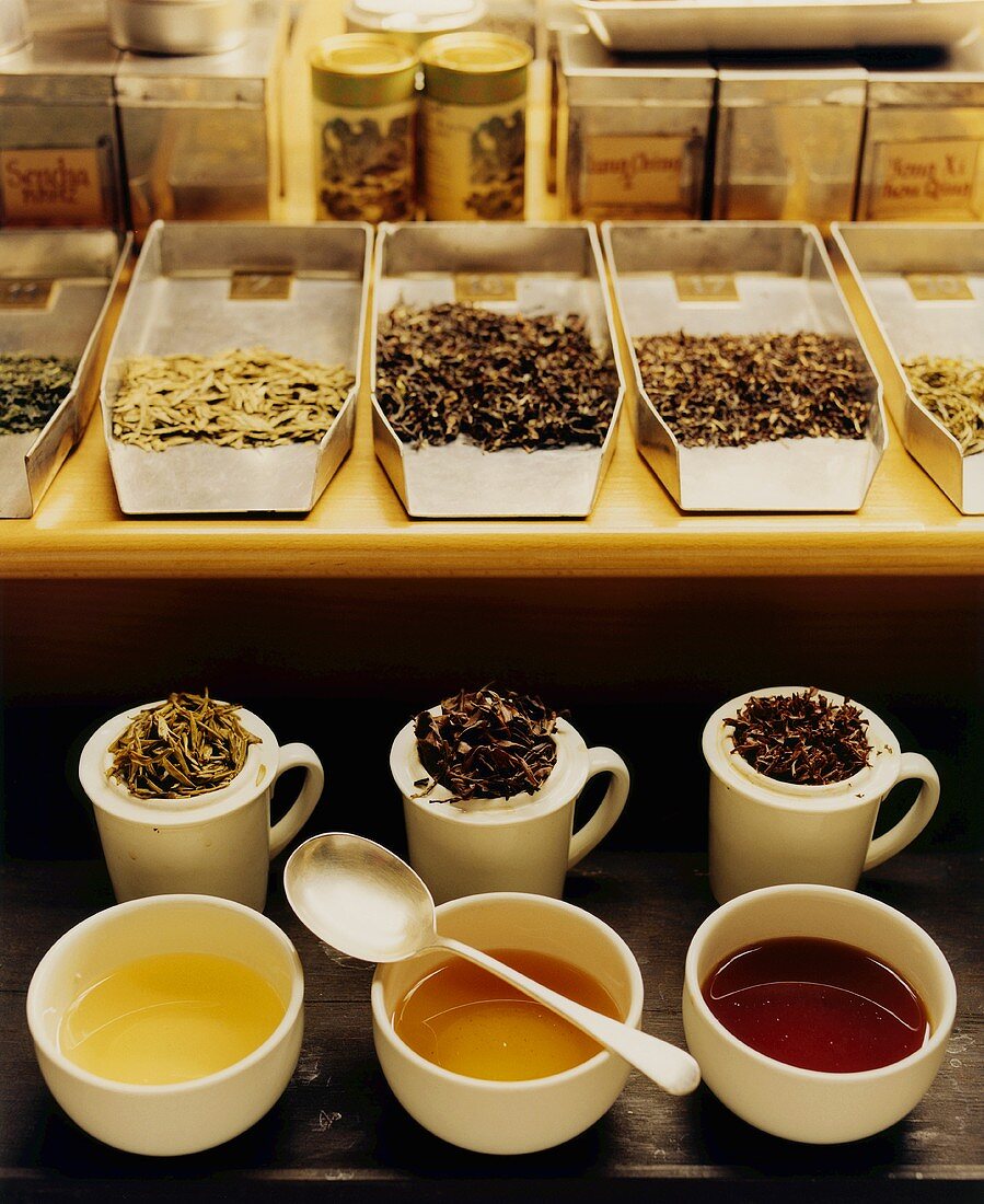 Assorted Tea Leaves