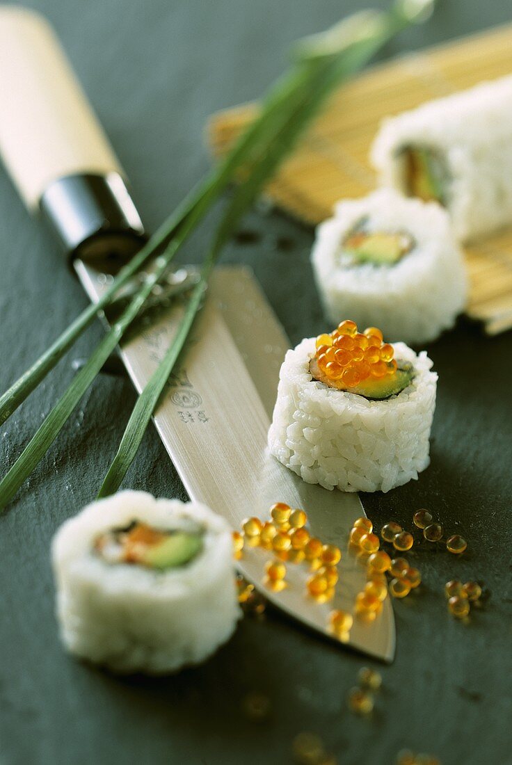 California roll (Maki sushi with crabmeat)