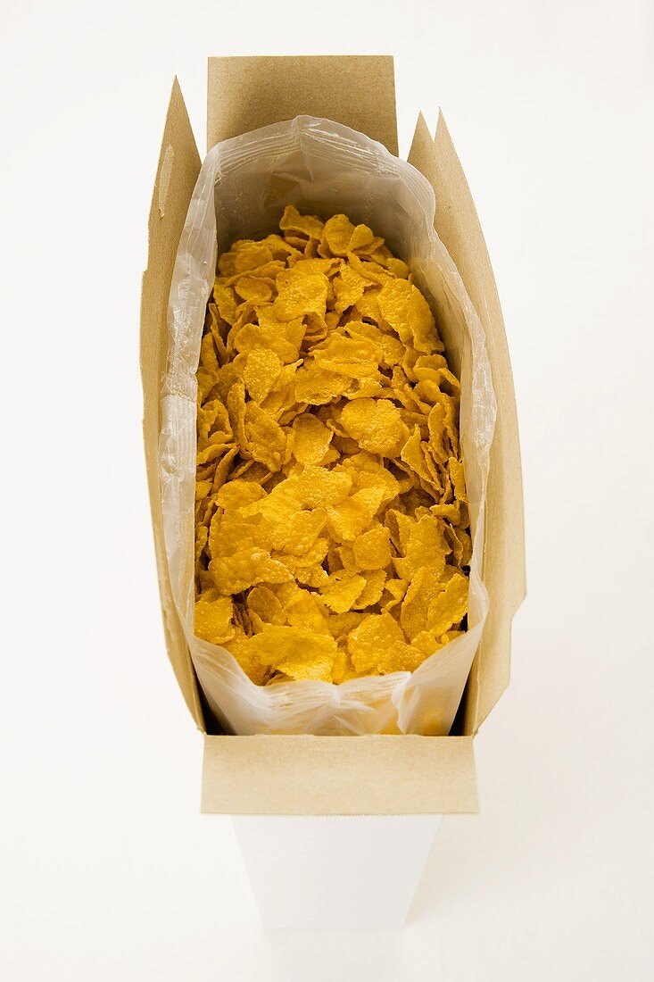 Cornflakes in der Packung