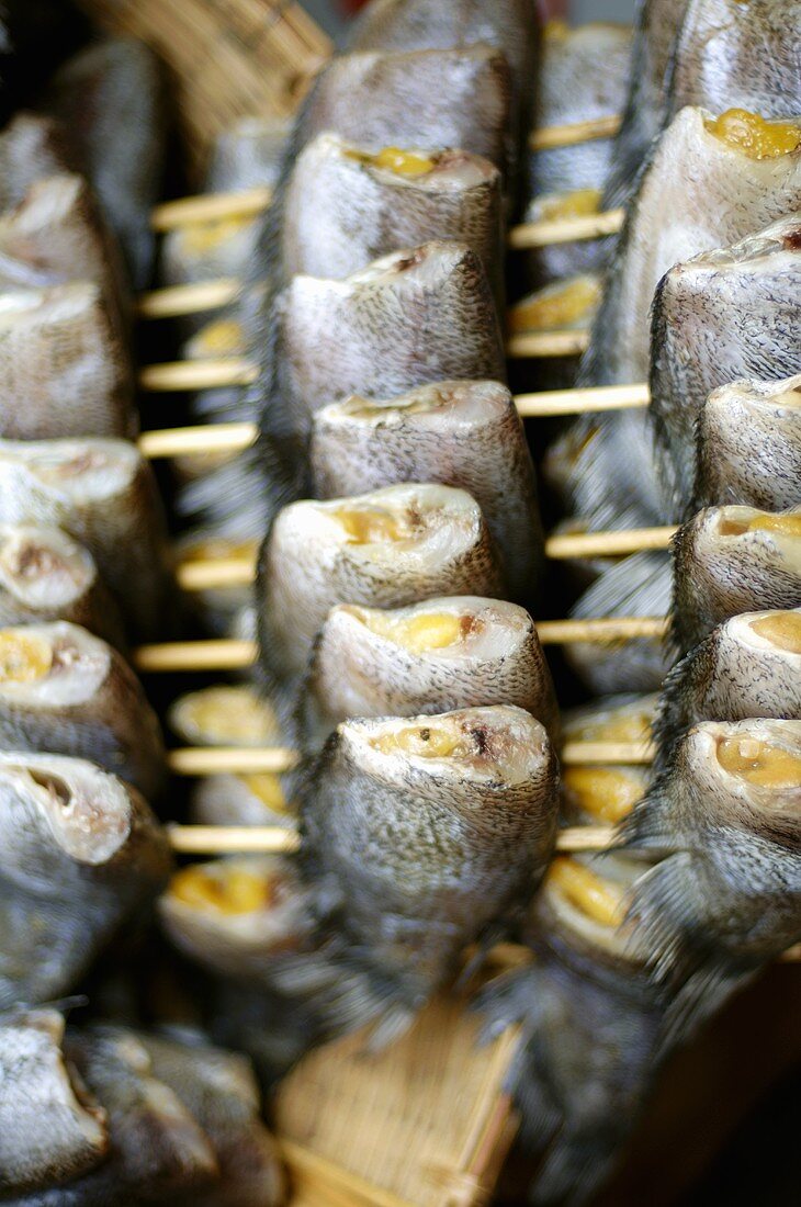 Fish being grilled (Thailand)