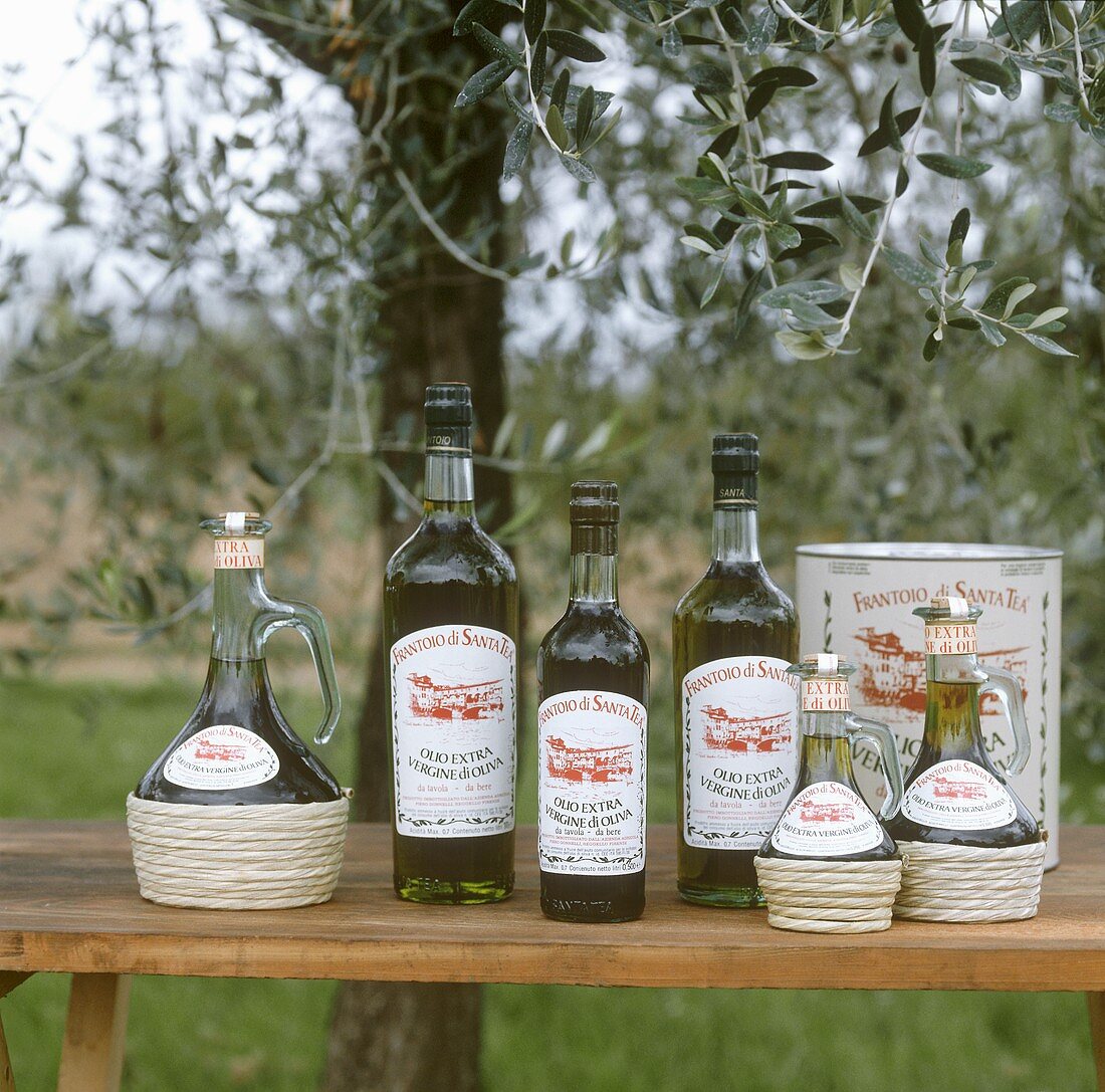 Assorted Olive Oils from Tuscany