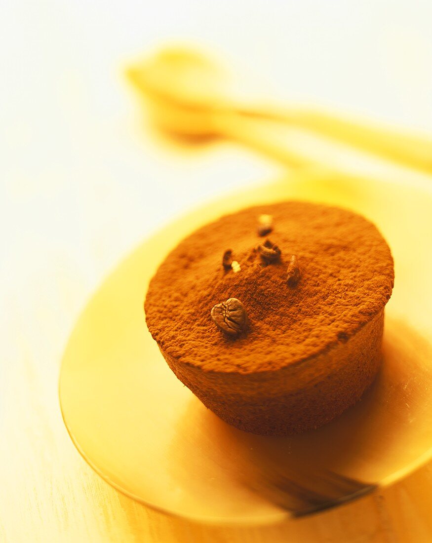 A coffee muffin