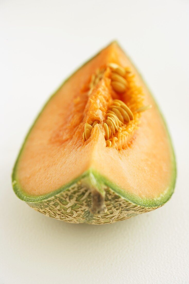 A slice of sweet melon