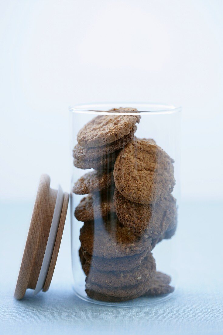 Kekse in einem Glas
