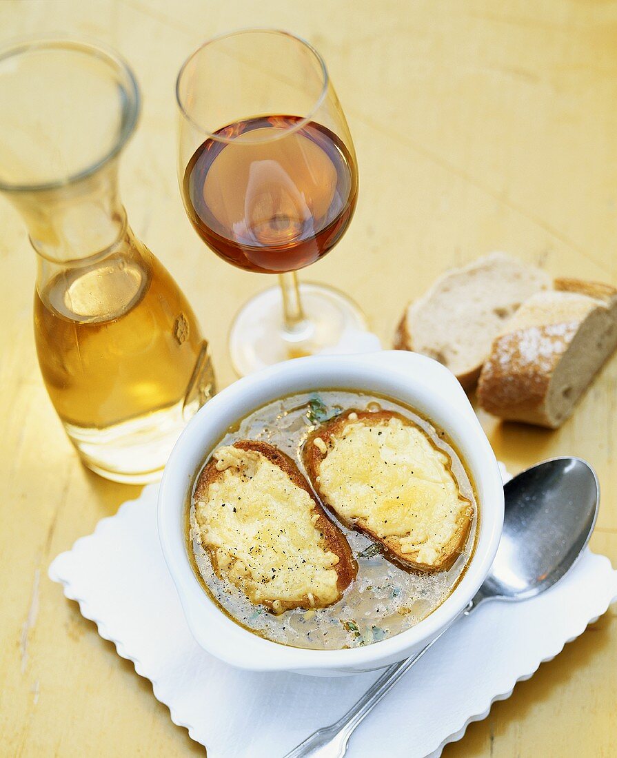 Onion soup (France)