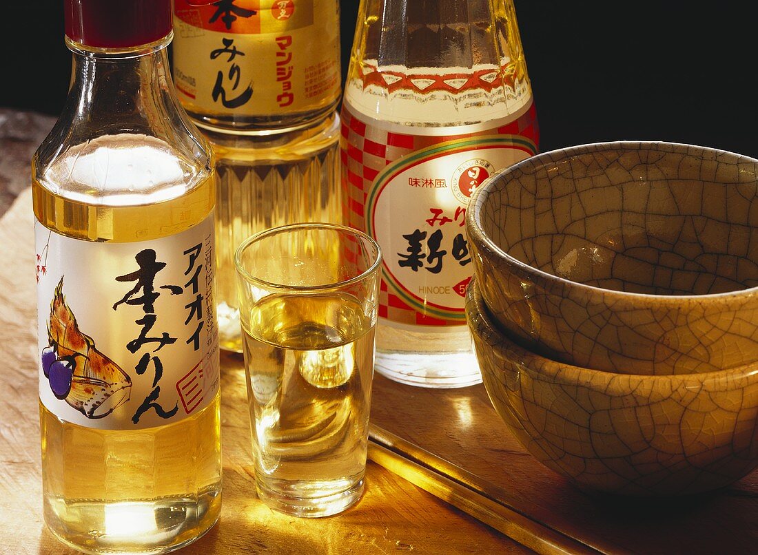 Several Bottles of Rice Wine