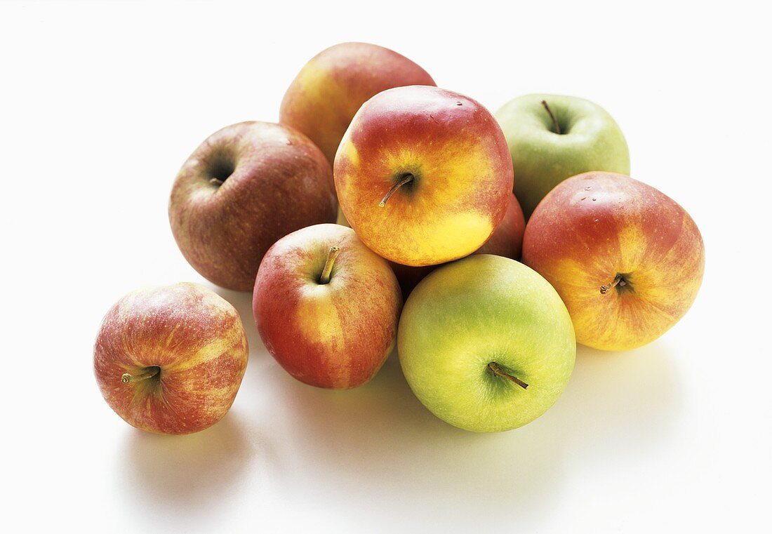 Verschiedene Äpfel
