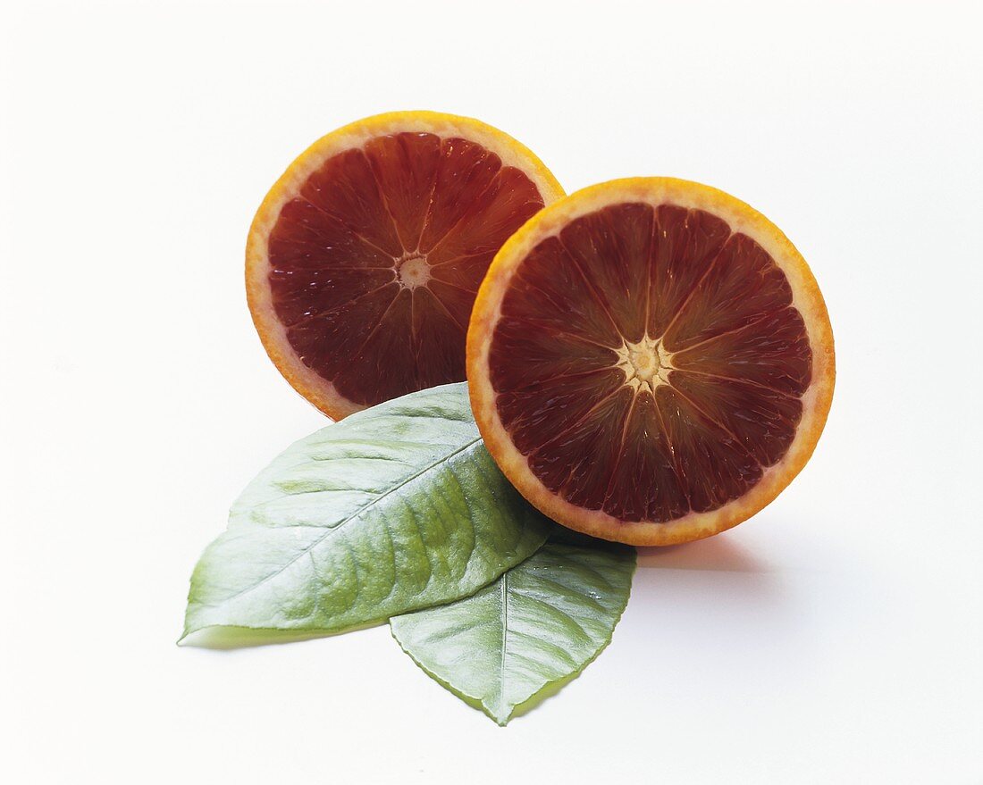 A Halved Blood Orange