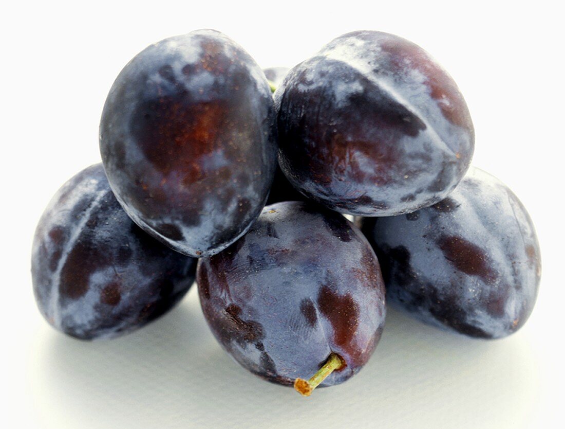 A Pile of Damson Plums