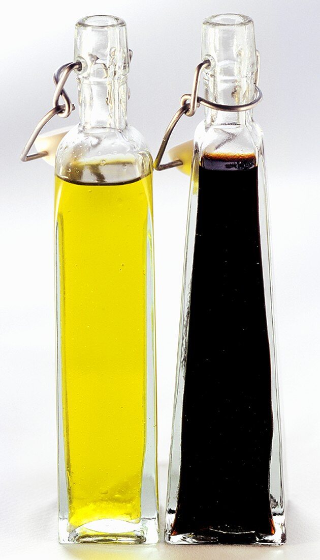 Olivenöl und Balsamicoessig