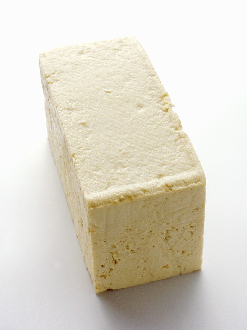 Ein Block Tofu