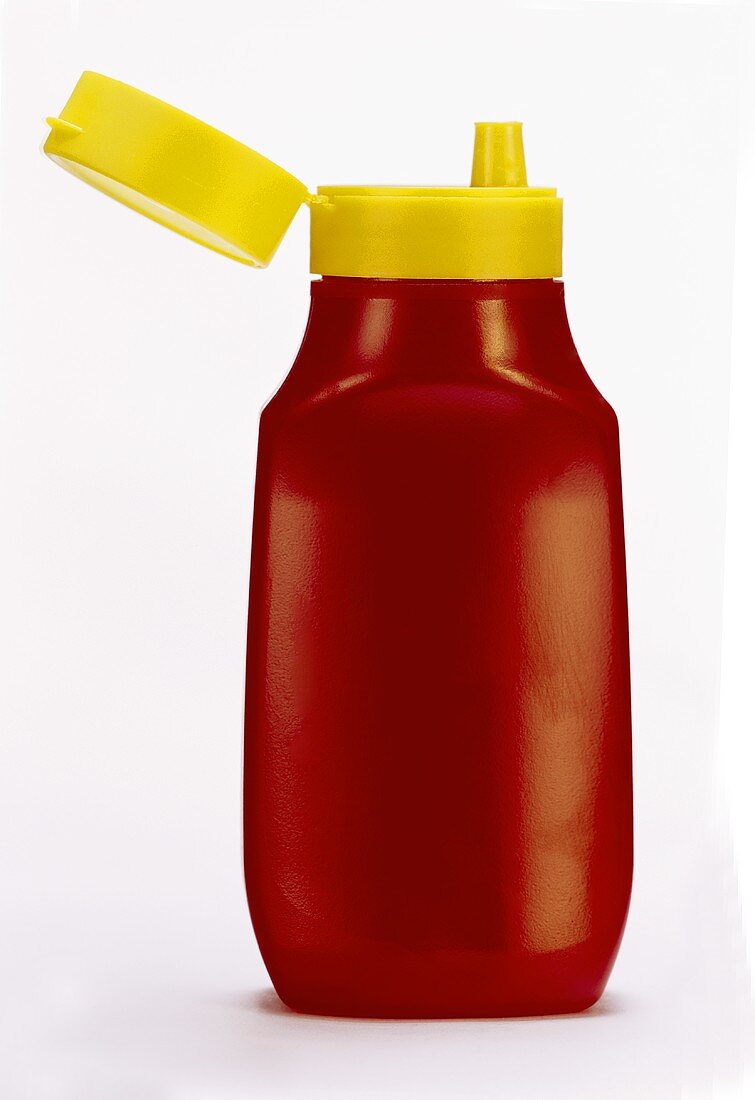 Ketchup in Plastic Squeeze Bottle