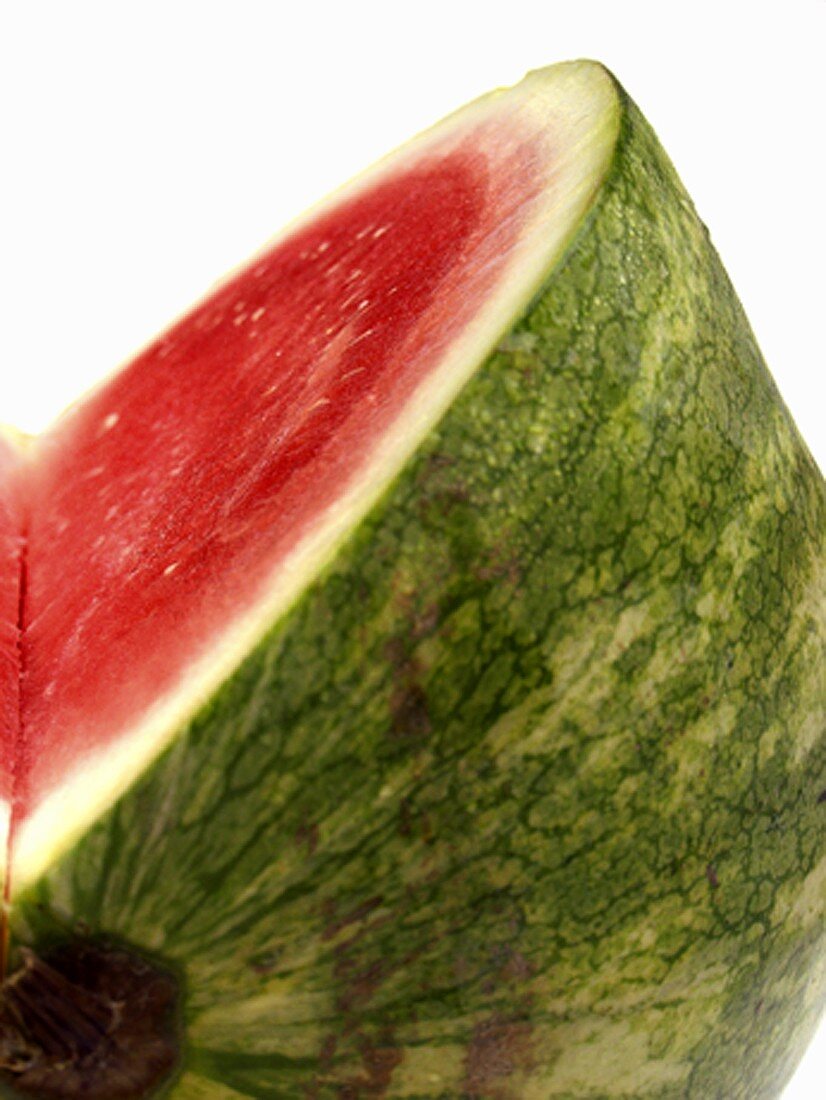 Wassermelone, angeschnitten (Close up)