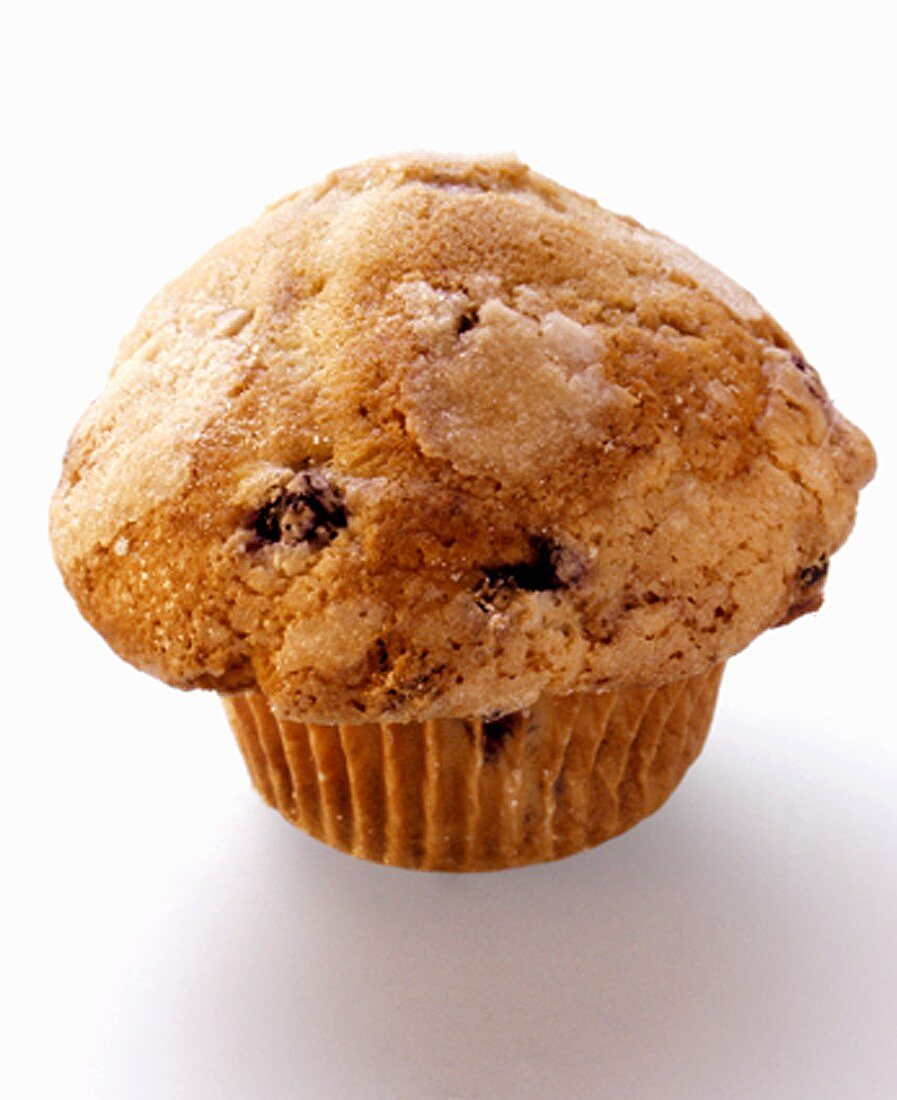 A Sugar-Coated Blueberry Muffin