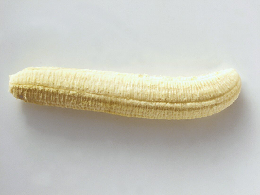 Geschälte Banane