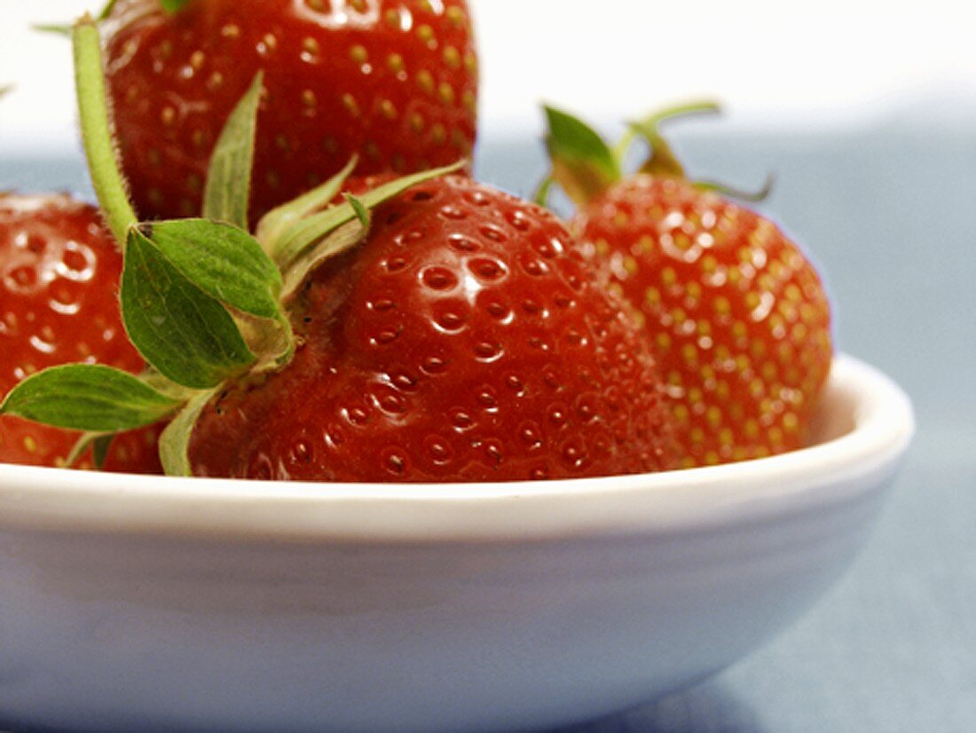 Strawberries in a Bowl