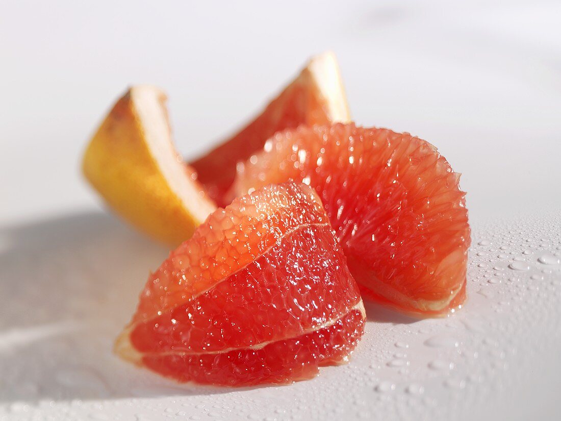 Grapefruitfilets (Nahaufnahme)