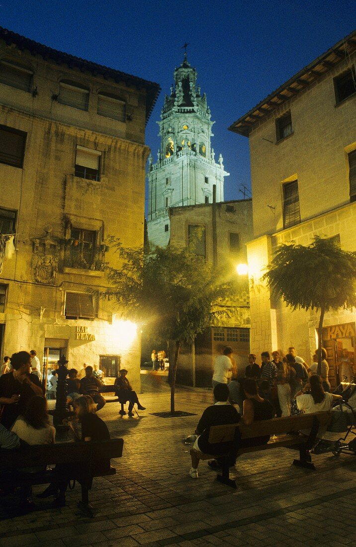 Plaza San Martin, Haro, Rioja Alta, Spain