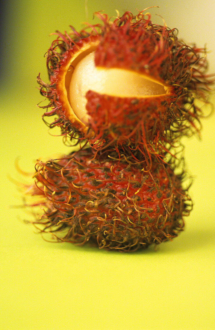 Two rambutans