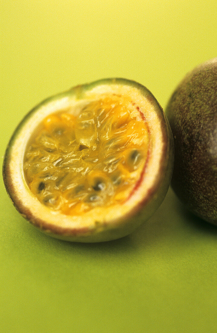 Half a passion fruit