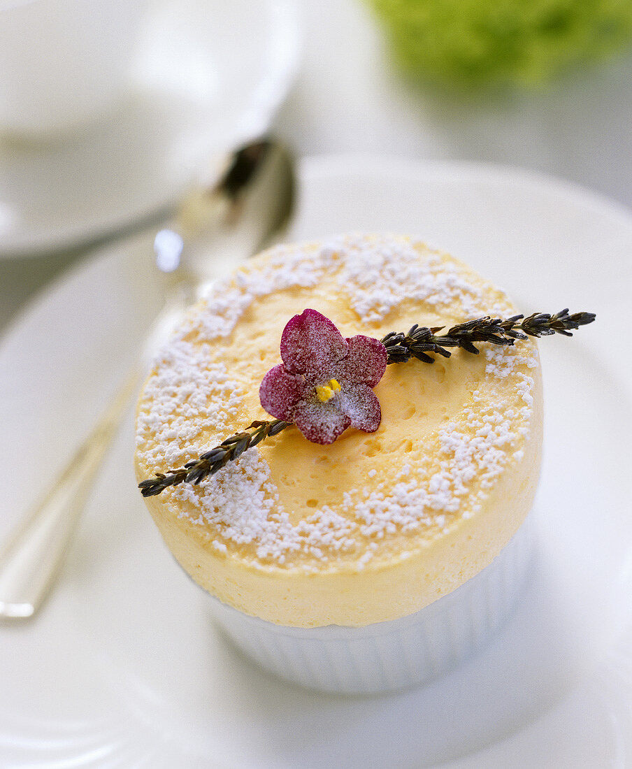 Ice cream soufflé