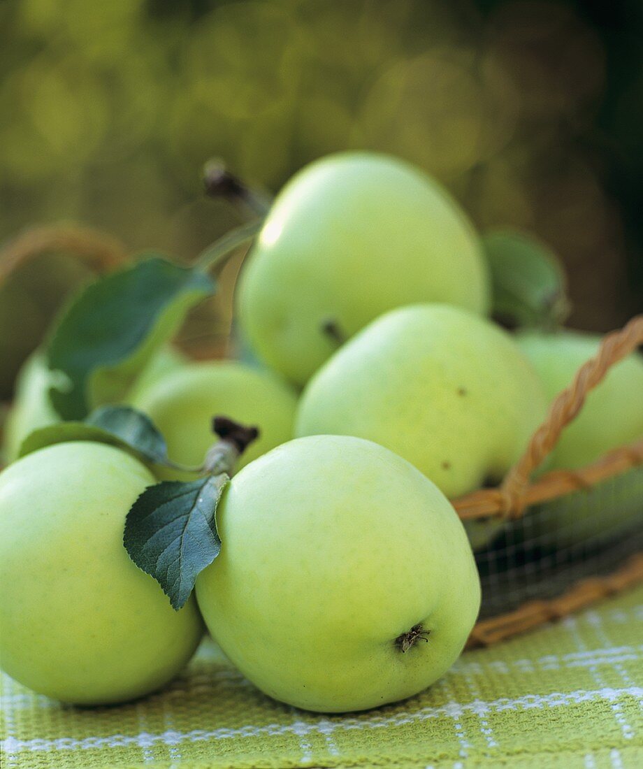 Green apples